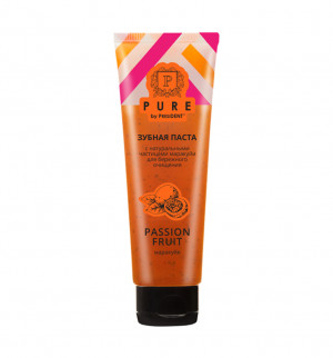 зубная паста PURE by PRESIDENT  Маракуйя 100 г