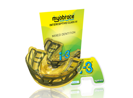 i-3Lс (i-3) Myobrace с каркасом Этап 2 при аномалиях III класса. LARGE / Прозрачный (MRC)