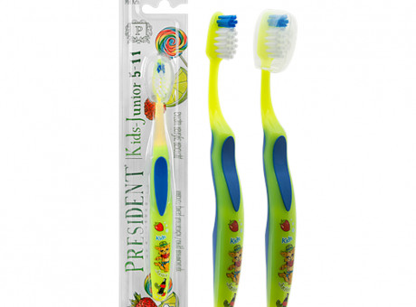 Зубная щетка Kids-Junior от 5 до 11 лет (PresiDENT)